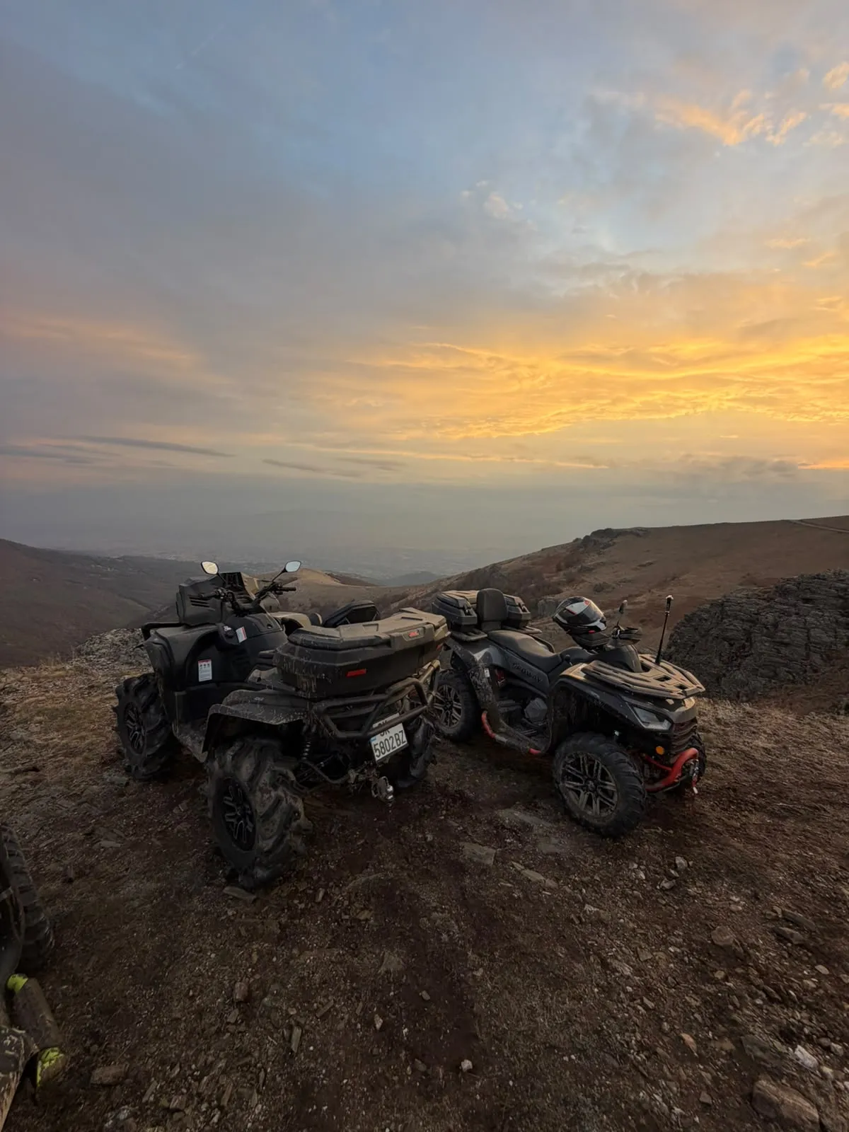 Atv rental skopje sunset
